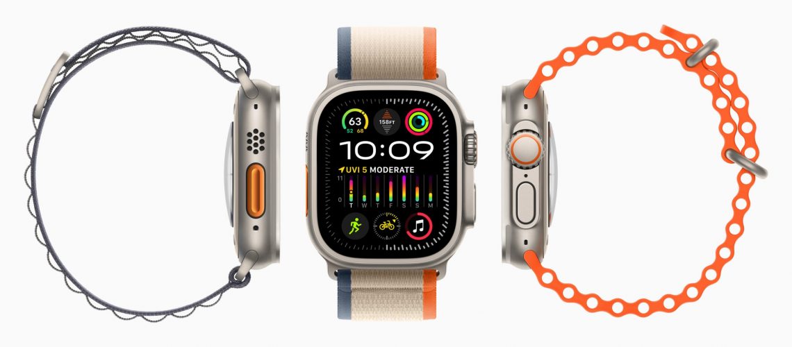 Apple Watch Ultra 2 GPS Celular 49mm Capa de Titânio com Pulseira