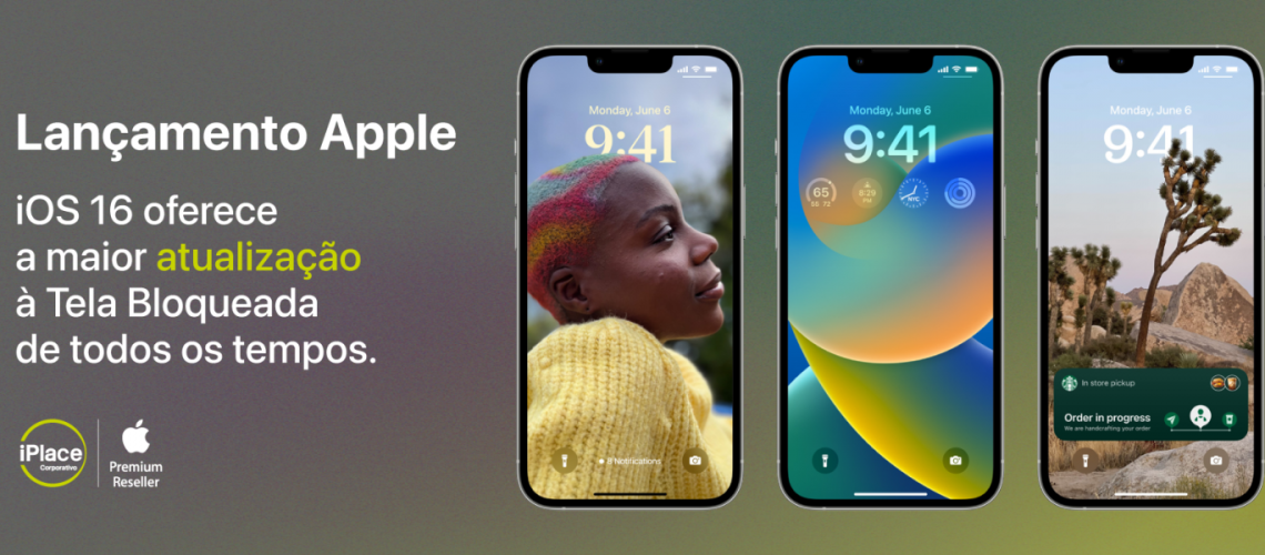 Apple lança novo iOS 16